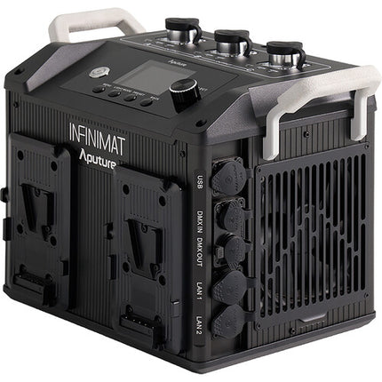 Aputure INFINIMAT LED Matriz RGBWW 1x4' Control Box 400W V-Mount