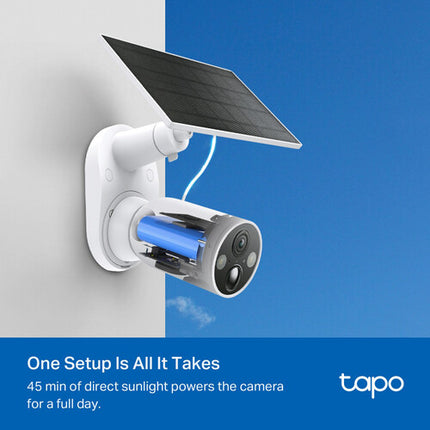 TP-Link Tapo C425 V2 Cámara de Seguridad Solar 2560x1440 30fps Kit