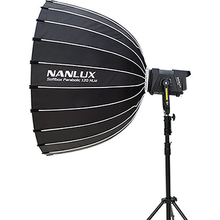 Nanlux Parabolic Softbox 47.2 pulgadas Interior Plateado con Rejilla Eggcrate