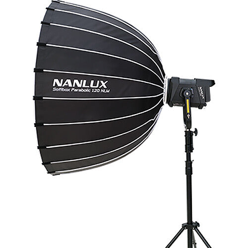 Nanlux Parabolic Softbox 47.2 pulgadas Interior Plateado con Rejilla Eggcrate