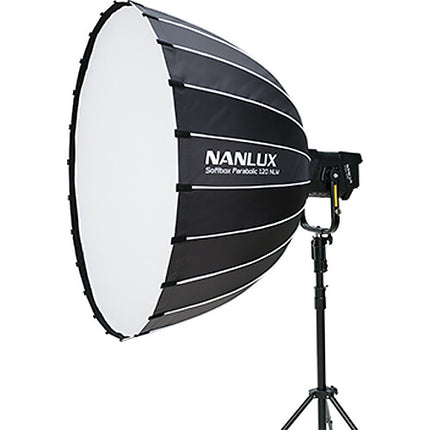 Nanlux Parabolic Softbox 47.2 pulgadas Interior Plateado con Rejilla Eggcrate