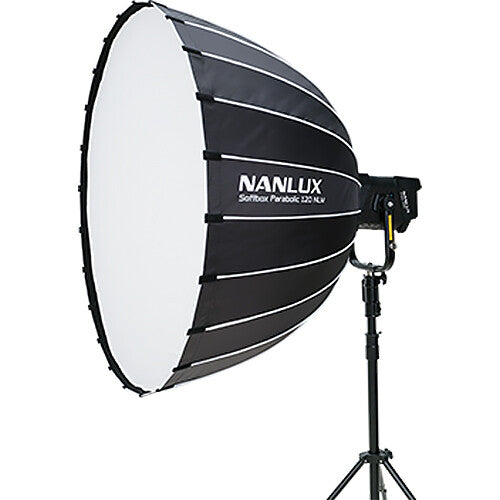 Nanlux Parabolic Softbox 47.2 pulgadas Interior Plateado con Rejilla Eggcrate