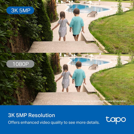 TP-Link Tapo C530WS cámara de seguridad exterior 5MP 2880x1620 98' visión nocturna con focos