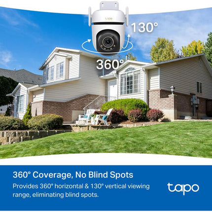 TP-Link Tapo C530WS cámara de seguridad exterior 5MP 2880x1620 98' visión nocturna con focos