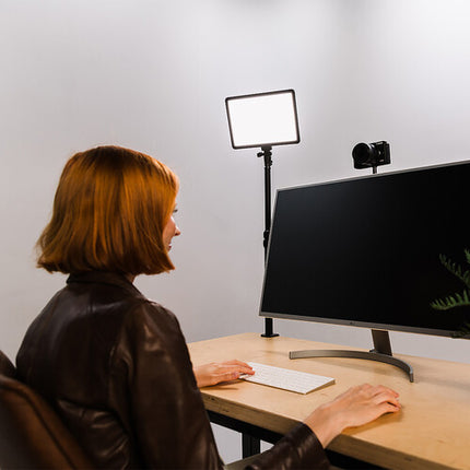 Lume Cube Studio Panel LED bicolor luz con batería 200 LEDs 3200-5600K kit 2 luces