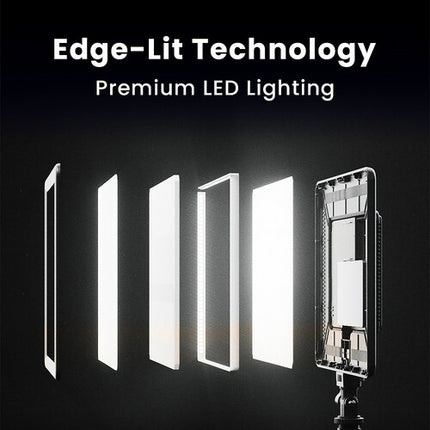 Lume Cube Studio Panel LED bicolor luz con batería 200 LEDs 3200-5600K kit 2 luces