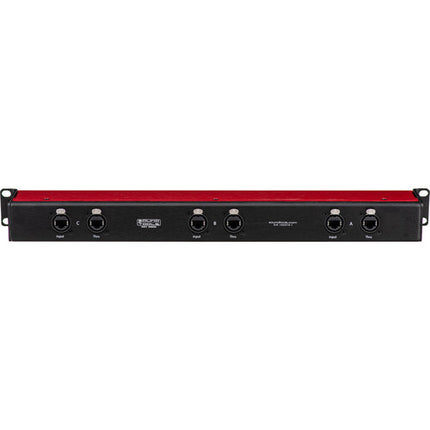 SoundTools CAT Rack 12 Canales XLR a etherCON Entrada Analógica 12 canales Tres salidas Rackmount 1RU