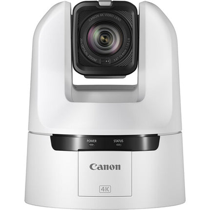 Canon CR-N350 Kit de 3 cámaras PTZ 4K NDI Zoom 20x con Controlador táctil RC-IP100 Titanium White