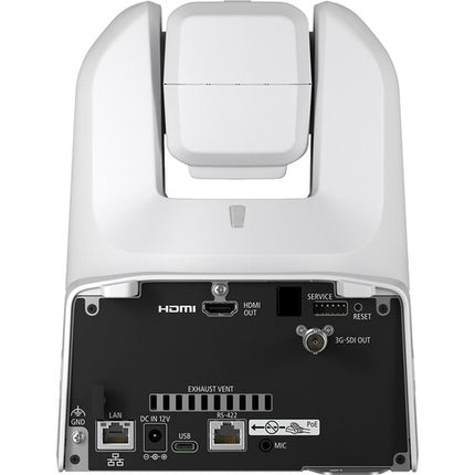 Canon CR-N350 Kit de 3 cámaras PTZ 4K NDI Zoom 20x con Controlador táctil RC-IP100 Titanium White