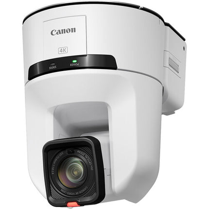 Canon CR-N350 Kit de 3 cámaras PTZ 4K NDI Zoom 20x con Controlador táctil RC-IP100 Titanium White