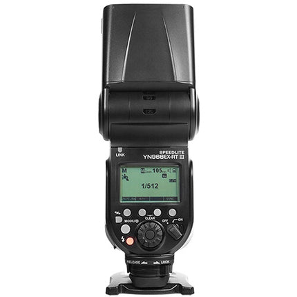 Yongnuo YN968EX-RT III Flash para Canon GN60 Zoom 20-200mm con Mini Soporte
