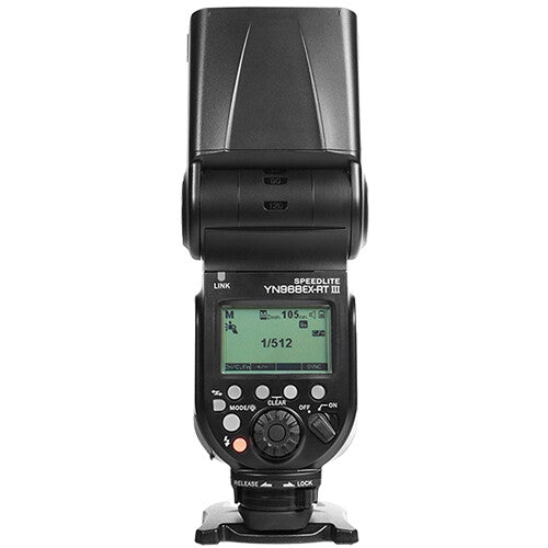 Yongnuo YN968EX-RT III Flash para Canon GN60 Zoom 20-200mm con Mini Soporte
