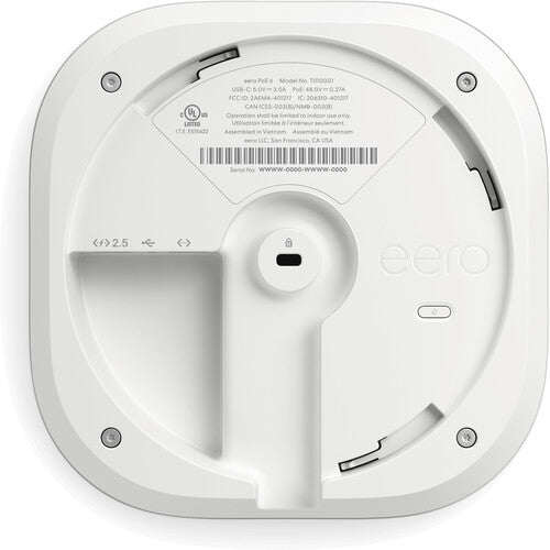 eero PoE 6 Punto de Acceso Wi-Fi 6 Dual-Banda 1.6 Gb/s 2000 pies²