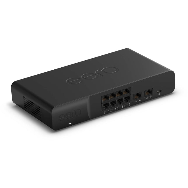 eero PoE Gateway Router con 2 x 10G LAN WAN y 8 x 2.5G PoE+ puertos