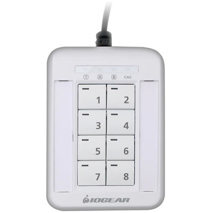 IOGEAR Secure KVM Selector Remoto V2 con Cable 6 Pies y LEDs