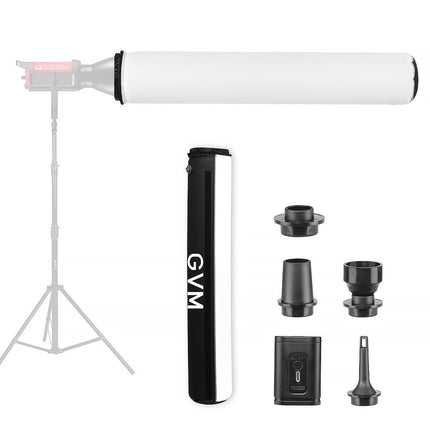 GVM AT100 Tubo Inflable Softbox para Iluminación con Bolsa y Bomba
