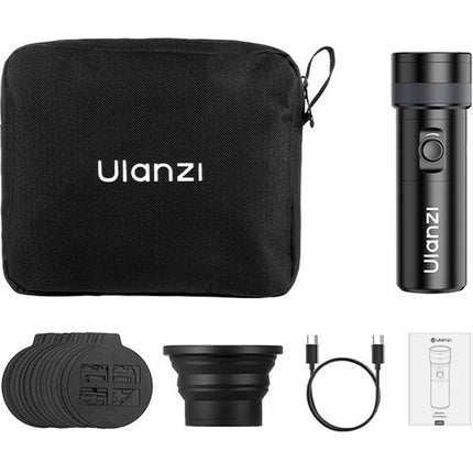 Ulanzi LM01 Linterna Fotográfica Recargable 200 Lux USB-C Compacta