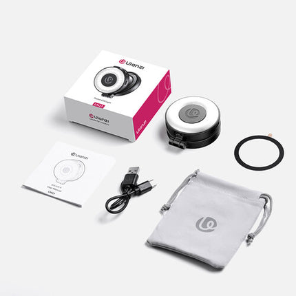 Ulanzi LM23 Luz de Relleno Móvil Magnética 110 Lux 400mAh USB-C Negra