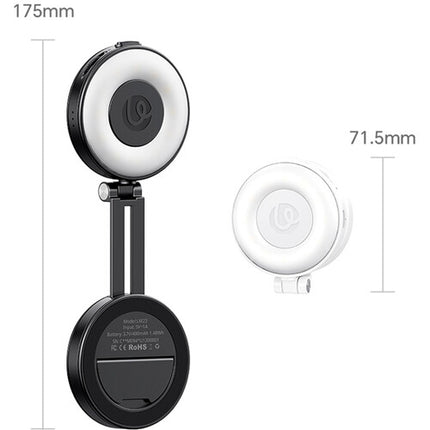 Ulanzi LM23 Luz de Relleno Móvil Magnética 110 Lux 400mAh USB-C Negra
