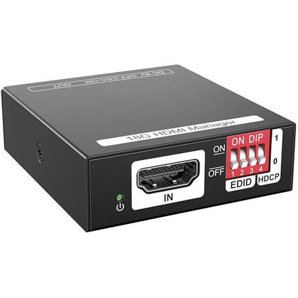DVDO 4K HDMI Manager con soporte 4K60Hz 4:4:4 y 8 presets EDID