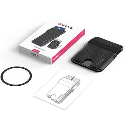 Ulanzi ML25 MagLock Porta Tarjetas Aluminio Fibra Carbono 4 Tarjetas