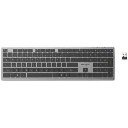 Kensington KB535 EQ Teclado Recargable Multidispositivo Bluetooth 5.4 500mAh
