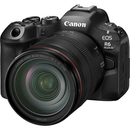 Canon EOS R6 Mark III Cámara Sin Espejo Sensor 32.5MP 40fps con Lente 24-105mm f4