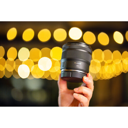 Canon 45mm f1.2 STM Lente para cámara Full Frame con anillo de control