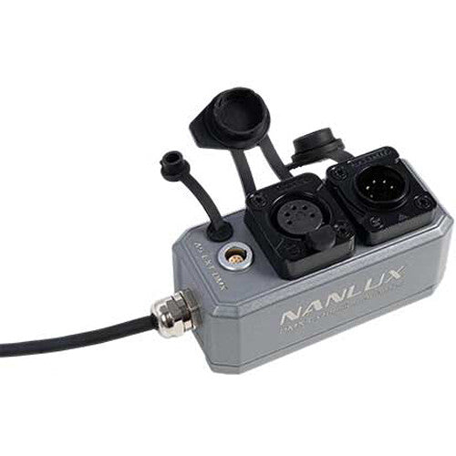 Nanlux DMX Extension Adapter Adaptador DMX con IP66 y Control DMX Magnético