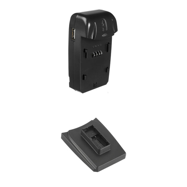 Watson Compact Cargador AC DC con Placa Adaptadora para Batería GoPro Enduro ADBAT-001