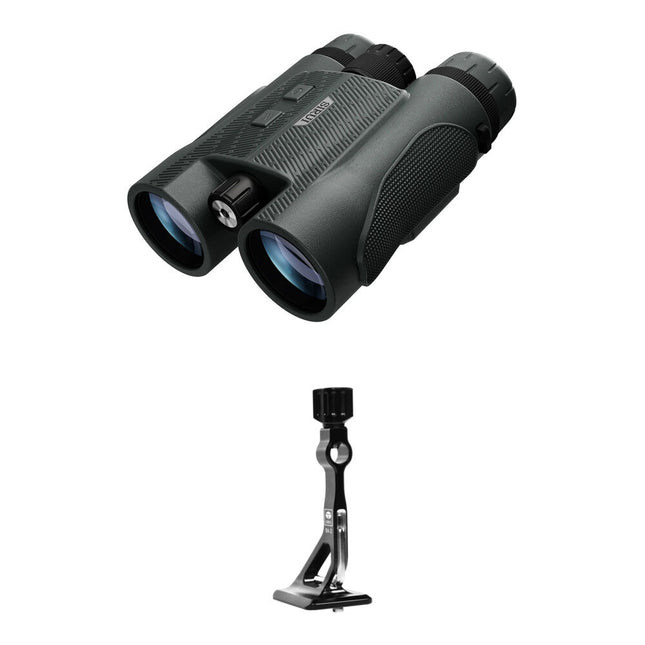 Sportich by Sirui 10x42 Binoculares con telémetro láser 1968 yd y adaptador tripod