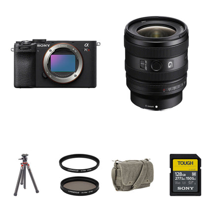 Sony a7CR Cámara Sin Espejo con lente FE 16-25mm f2.8 Sensor 61MP Kit Fotografía Paisaje