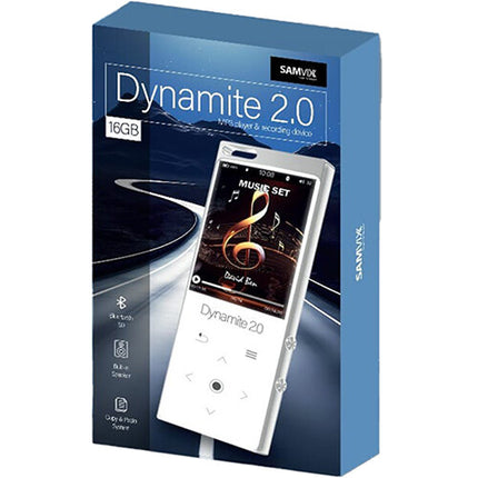 Samvix Dynamite 2.0 Reproductor MP3 Deportivo 16GB Bluetooth 30 Horas reproducción