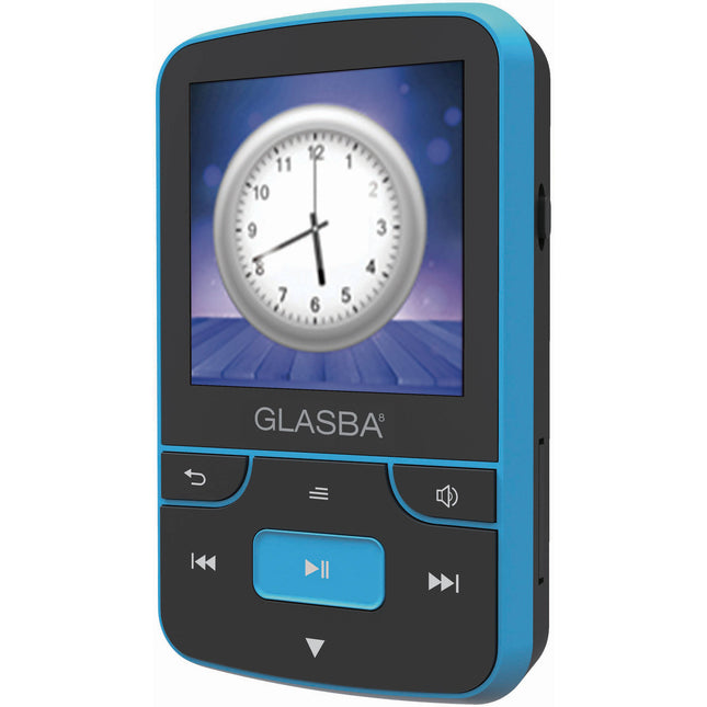 Samvix GLASBA Reproductor MP3 Deportivo 8GB Bluetooth Clip Integrado