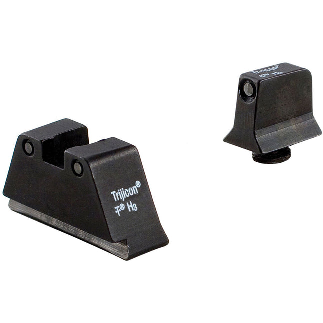 Trijicon Bright & Tough Mira Nocturna para Glock con Lámparas de Tritio y Cristales de Zafiro