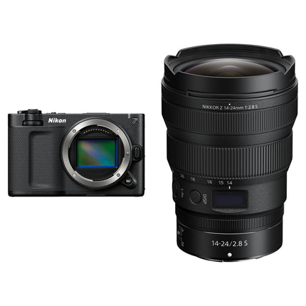 Nikon ZR Cámara de Cine Full Frame 6K con Lente NIKKOR Z 14-24mm f2.8