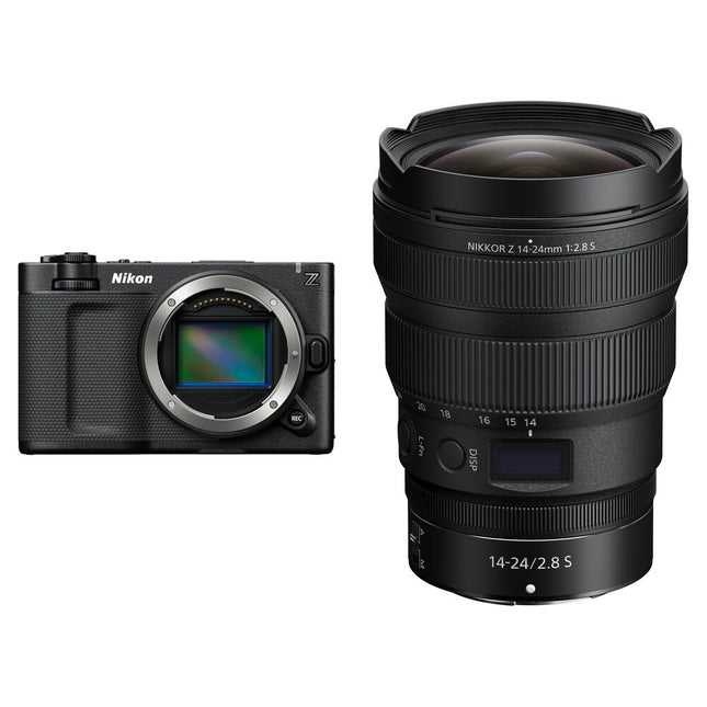 Nikon ZR Cámara de Cine Full Frame 6K con Lente NIKKOR Z 14-24mm f2.8