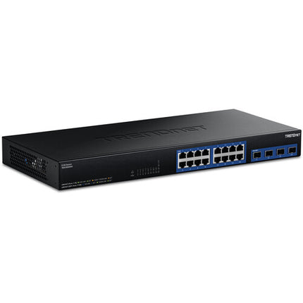 TRENDnet TEG-S50204 Switch de Red Gestionado 16 Puertos 2.5G 4 Puertos 10G SFP+ Rack Mount