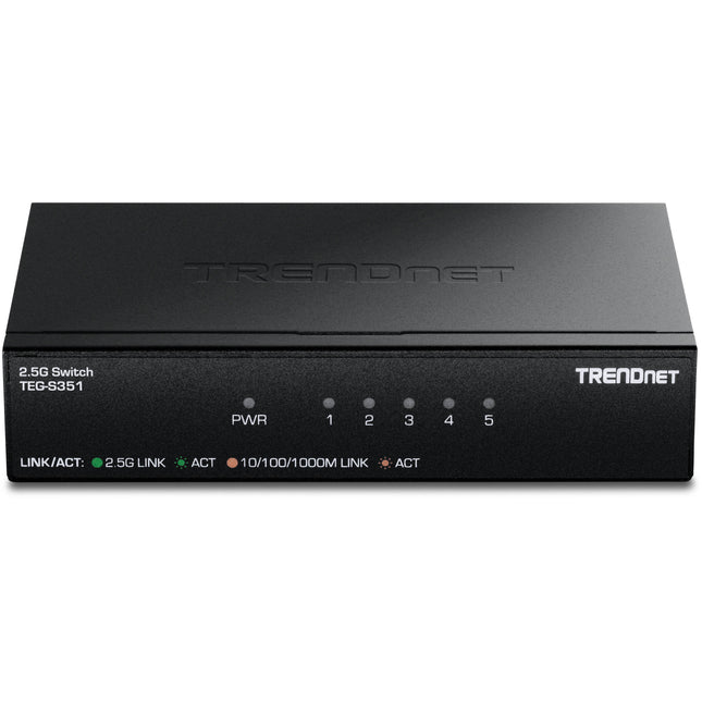 TRENDnet TEG-S381 Interruptor de Red 8 Puertos 2.5G 40 Gb/s Capacidad