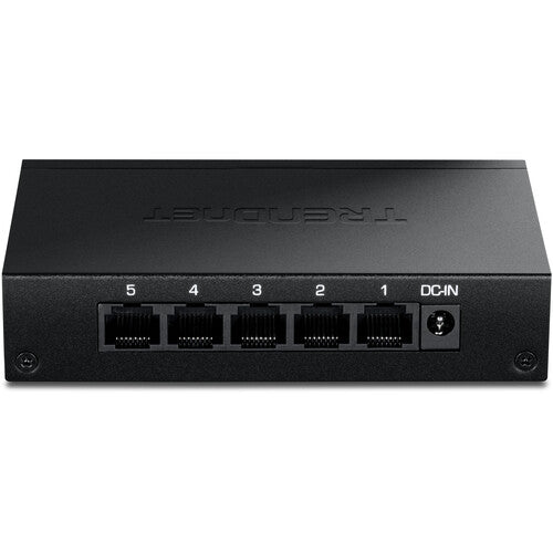 TRENDnet TEG-S351 Switch de Red 5 Puertos 2.5G sin Gestión 25 Gb/s 18.6 Mpps