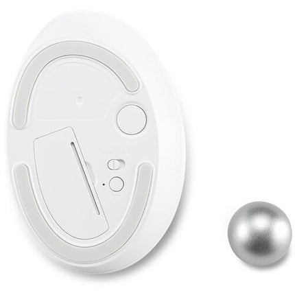 Kensington Pro Fit Ergo TB450 Ratón Trackball Blanco 1600 dpi 34mm Bola