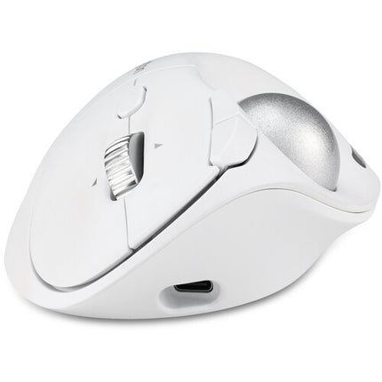 Kensington Pro Fit Ergo TB550 Ratón Trackball Blanco 1600 dpi 34mm Bola USB-A