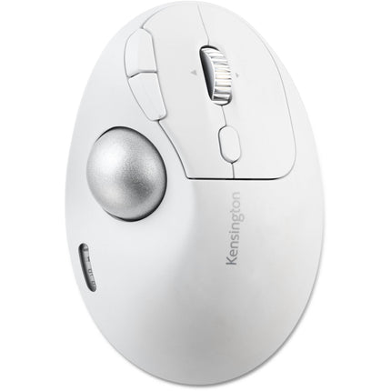 Kensington Pro Fit Ergo TB550 Ratón Trackball Blanco 1600 dpi 34mm Bola USB-A