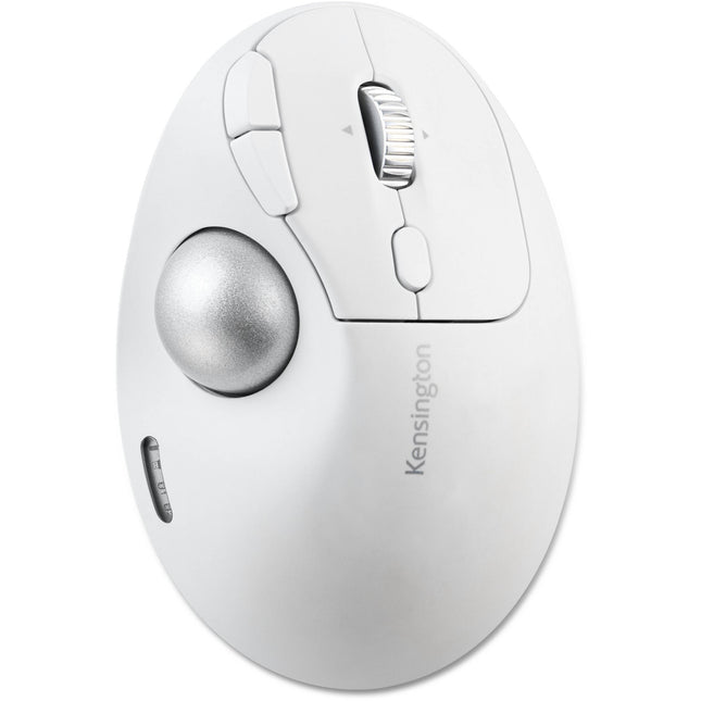 Kensington Pro Fit Ergo TB550 Ratón Trackball Blanco 1600 dpi 34mm Bola USB-A