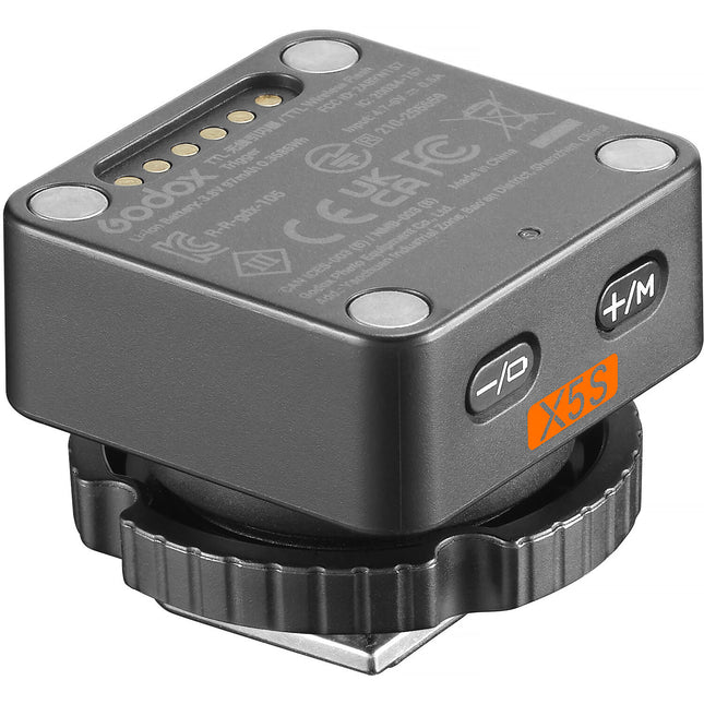 Godox X5S TTL disparador inalámbrico para Sony con zapata integrada y anillo de bloqueo