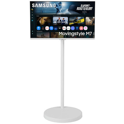 Samsung Movingstyle M7 Monitor inteligente 32" 4K UHD 300 nits HDR10 con soporte rodante ajustable