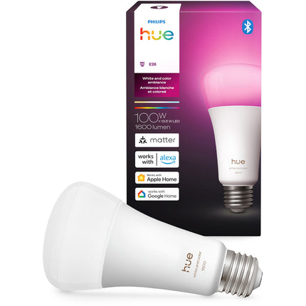 Philips Hue A21 Bombilla Bluetooth 1600 lúmenes 16000-20000K 3 años