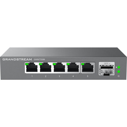 Grandstream GWN7700M Switch de Red 5 Puertos 2.5G 10G SFP+ 45Gbps