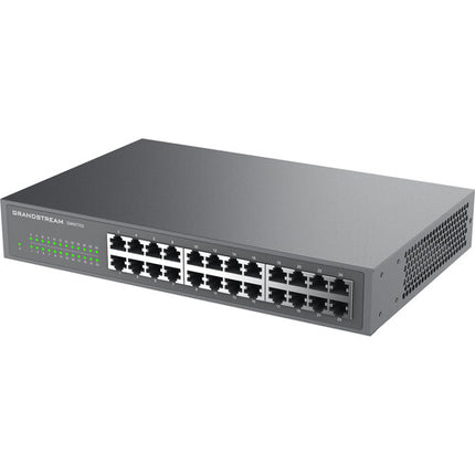 Grandstream GWN7703 Switch de Red No Gestionado 24 Puertos Gigabit 48 Gb/s Capacidad Rack y Escritorio