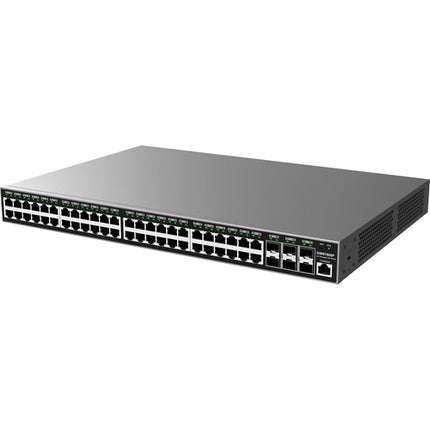 Grandstream GWN7806P Switch de red gestionado 48 puertos PoE+ 400W 6 SFP+